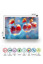 Gold Leaf Glass Apple Themed Tempered Glass Cutting Board 21X30 cm Size Uv Printing - Ckt032 - 7