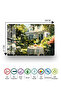 Breakfast Themed Tempered Glass Cutting Board in the Garden 21X30 cm Size Uv Printing - Ckt060 - 7