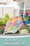Colorful Cupcake Pattern Tempered Glass Cutting Board 21X30 cm Size Uv Printing- Ckt048 - 6