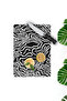 Black and White Abstract Pattern Tempered Glass Cutting Board 21X30 cm Size Uv Printing - Ckt099 - 3