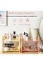 2-Tier Multi-Functional Plastic Shelf,Folding Organizer,for Office Kitchen Bedroom Bathroom Home - 6