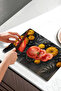 Tempered Glass Cutting Board – Yellow Pumpkin and Fruit Pattern Uv Printing 21X30 cm - Ckt105 - 5