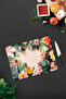 Tempered Glass Cutting Board – Colorful Tropical Floral Pattern Uv Printing 21X30 cm - Ckt104 - 2