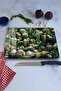 Tempered Glass Cutting Board – Cactus Garden Themed Uv Printing 21X30 cm - Ckt120