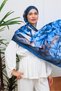 Floral Watercolor Patterned Digital Soft Shawl - 5