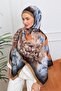 Floral Watercolor Patterned Digital Soft Shawl - 3