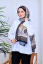 Motif Harmoni Patterned Digital Soft Shawl - 7