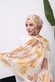 Floral Touch Patterned Digital Soft Shawl