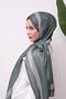 Border Touch Patterned Digital Soft Shawl - 6
