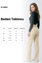 Women's Wide Leg Detail Stitching Stretchy Palazzo Pants - 7