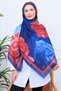 Modern Watercolor Floral Print Digital Soft Shawl - 2