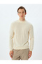 Knitwear Sweater Half Turtleneck Basic - 3