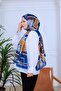 Geometric Patterned Digital Soft Shawl - 5