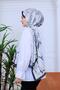 Mistik Marble Patterned Digital Soft Shawl - 3