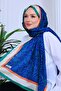 Yaprak Patterned Digital Soft Shawl
