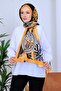 Modern Leopard Printed Piece Digital Soft Shawl - 8