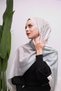 Houndstooth Gradient Patterned Digital Soft Shawl - 5