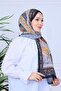 Motif Harmoni Patterned Digital Soft Shawl - 5