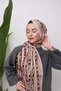 شال ناعم رقمي منقوش بتفاصيل الفهد - 4