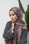 Ring Chain Patterned Digital Soft Shawl - 8