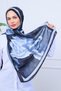 Modern Watercolor Floral Print Digital Soft Shawl - 8