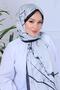 Mistik Marble Patterned Digital Soft Shawl - 5