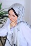 Mistik Marble Patterned Digital Soft Shawl