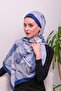 Majestic Leaf Patterned Digital Soft Shawl