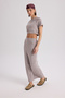 Paloma Mink Crop Skirt Set - 3