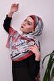 Vibrant Floral Patterned Digital Soft Shawl - 2