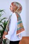 Motif Patterned Digital Soft Shawl - 3