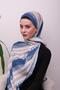 Chain Luxe Patterned Digital Soft Shawl - 3