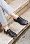 261501 Genuine Leather Lace-Up Rubber Sole Casual Sneakers Shoes - 6