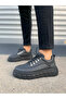 Jy010 Premium Cloud Thick Sole Men's Sneaker - Black - 2