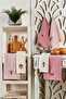 6-Piece Set of Cotton 40 X 60cm Ice Cream Kitchen Towels Kitchen Drying Cloth Set