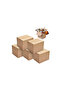 Pack of 10 Cardboard Moving Boxes,10kg Capacity, 45x32x23cm, Brown shipping and storage