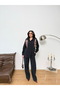 Women's Shawl Detailed Shirt and Pants Set