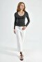 Busem V-Neck Long Sleeve Blouse - 5
