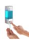Wall Mounted Manual Liquid Soap Dispenser 5 Pcs Adhesive and Screw-On Non-Spill Soap Dispenser 350 ml A-1 - 3