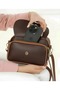 Women's Crossbody Bag with Flap and Zipper, Multi-Compartment Shoulder Bag - 4