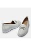 Large size women's wedge shoes genuine Leather shoes 41-42-43-44-white - 6