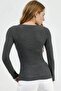 Busem V-Neck Long Sleeve Blouse - 3