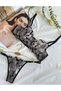 Women's Floral Patterned Danetelli Bra Panty Set - 2