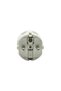 Rear outlet plug 16A, white - 2