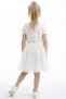 Girl's Skirt with Elastic Waistband, Cotton Pieces and Lined Tulle Skirts - 2
