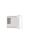 Himel double USB socket, modular, IP20, white - 4