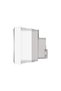 Schuko socket for 2 Himel modules, IP20, white - 4