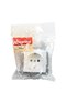 SUNO single socket, 2P+E, automatic terminals, child protection, IP20, white - 5