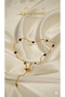 Xuping Women's Hal Hal Anklet Gold Color Stylish Elegant Anklet Model