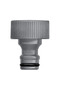 Faucet adapter, quick/thread, ABS, 19 mm - 2